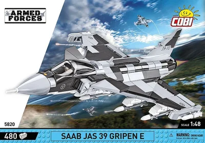 COBI-5820 SAAB JAS 39 GRIPEN E - THREE CROWN MARKING