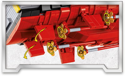 COBI-5922 Top Gun Aircraft Carrier