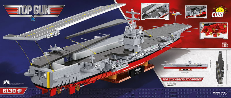 COBI-5922 Top Gun Aircraft Carrier