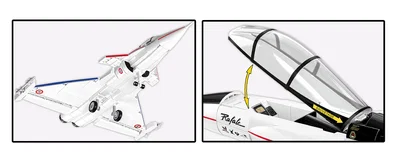 COBI-5931 Rafale A Technology Demonstrator Stridsflygplan