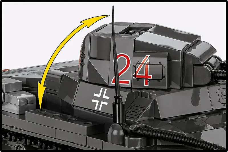 COBI-2660 Panzer I Ausf.B Stridsvagn (Frankrike 1940)