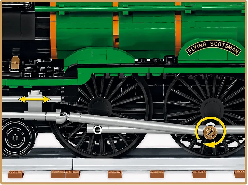 COBI-6292 Flying Scotsman - Brittiskt Ånglok