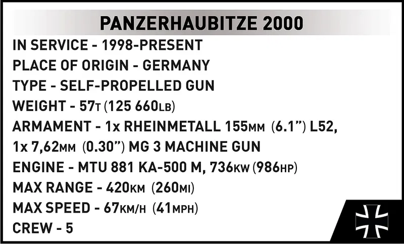 Cobi Panzerhaubice 2000
