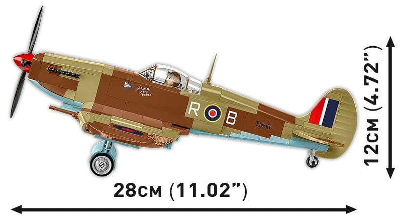 COBI-5764 Supermarine Spitfire Mk.IXe Flygplan