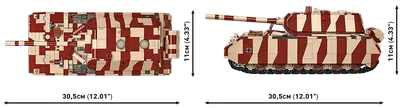 COBI-3138 Panzer VIII Maus Stridsvagn