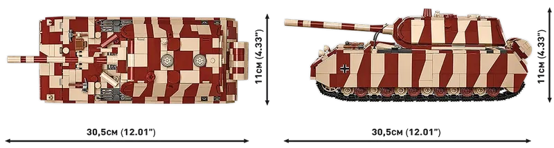 COBI-3138 Panzer VIII Maus Stridsvagn