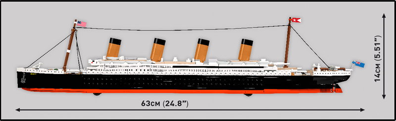 COBI-1688 R.M.S Titanic 1:450 Skala
