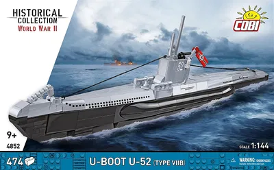 COBI-4852 SUBMARINE VIIB U-BOAT U-52
