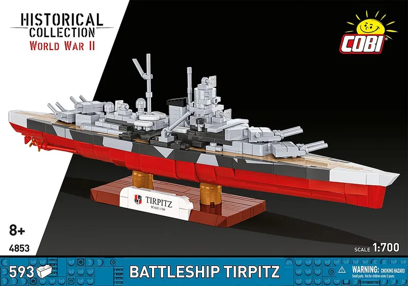 COBI-4853 Battleship Tirpitz