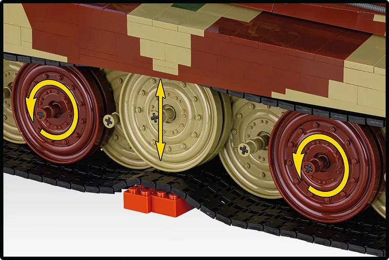 COBI-2808 Tiger II Königstiger Skala 1:12 COBI-2808 Tiger II Königstiger Skala 1:12