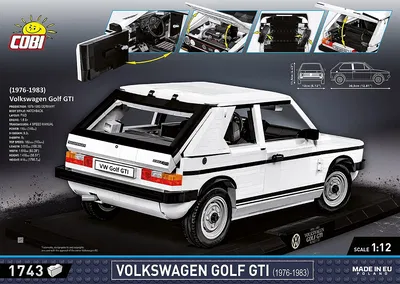 COBI-24358 Volkswagen Golf GTI (1976-1983) - Executive Edition