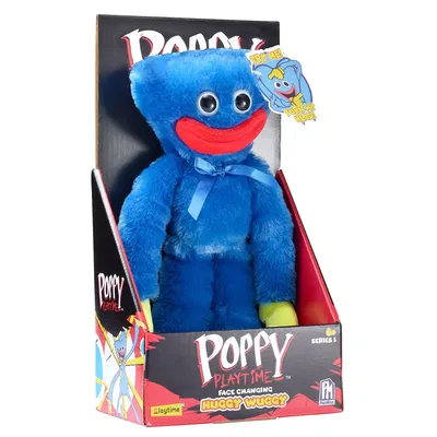 Roblox Gosedjur Poppy Playtime Deluxe Plush Huggy Wuggy Face-Changing S1