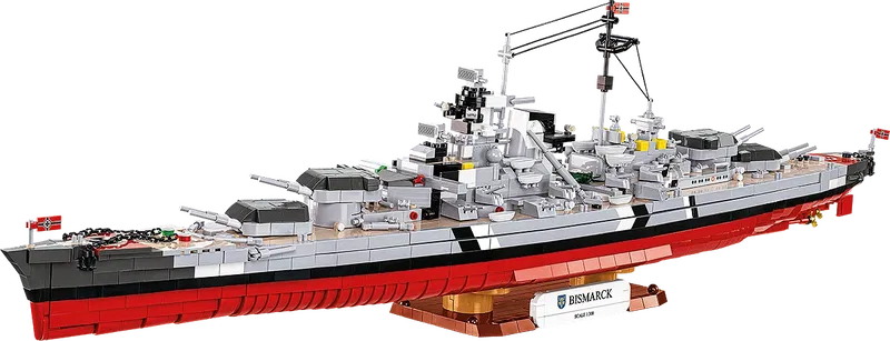 COBI-4860 Battleship Bismarck - 3204 st Byggblock
