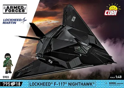 COBI-5903 F-117 Nighthawk Bombplan skala 1:48