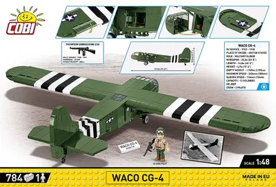 COBI-5755 Waco CG-4 - American D-Day Transport Aircraft