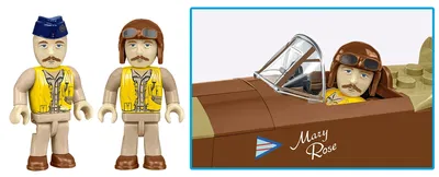 COBI-5764 Supermarine Spitfire Mk.IXe Flygplan