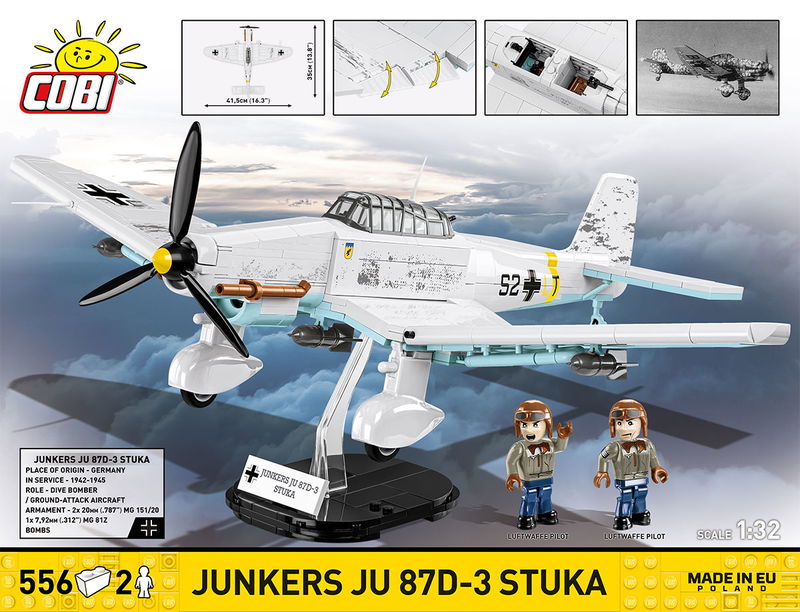 Cobi Junkers JU 87 D-3 STUKA