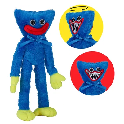 Roblox Gosedjur Poppy Playtime Deluxe Plush Huggy Wuggy Face-Changing S1