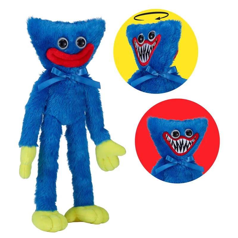 Roblox Gosedjur Poppy Playtime Deluxe Plush Huggy Wuggy Face-Changing S1