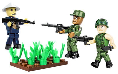COBI-2047 Vietnamkriget (3 figurer och tillbehör)