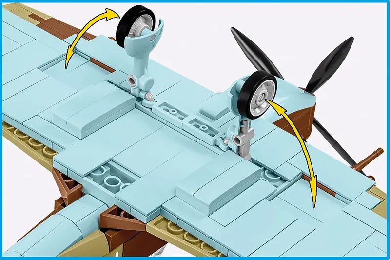 COBI-5764 Supermarine Spitfire Mk.IXe Flygplan