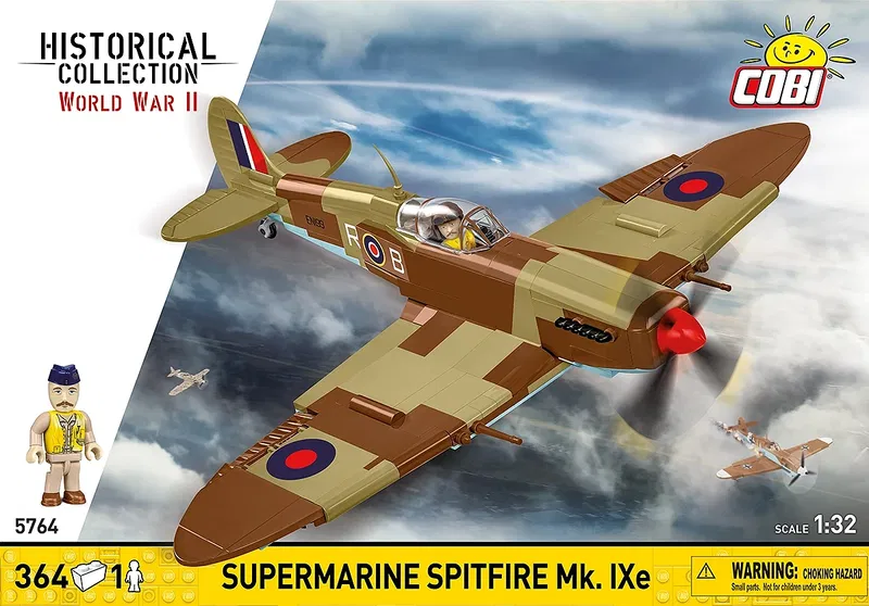 COBI-5764 Supermarine Spitfire Mk.IXe Flygplan