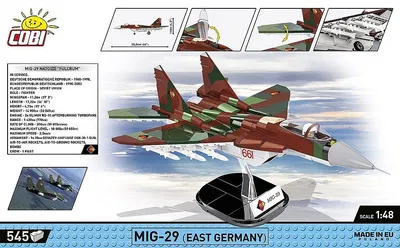 COBI-5851 MiG-29 (East Germany)