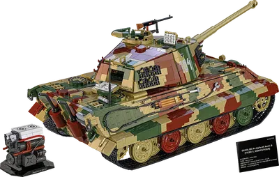 COBI-2808 Tiger II Königstiger Skala 1:12 COBI-2808 Tiger II Königstiger Skala 1:12