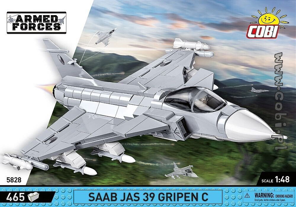 COBI Saab Jas 39 Gripen E block model