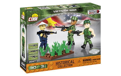 COBI-2047 Vietnamkriget (3 figurer och tillbehör)