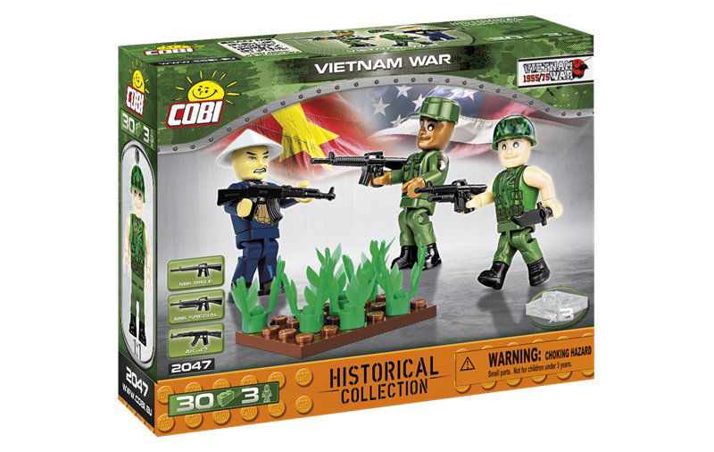COBI-2047 Vietnamkriget (3 figurer och tillbehör)