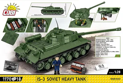 COBI-2590 IS-3 Sovjet Tung Stridsvagn