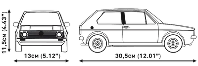 COBI-24358 Volkswagen Golf GTI (1976-1983) - Executive Edition