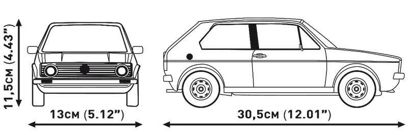 COBI-24358 Volkswagen Golf GTI (1976-1983) - Executive Edition