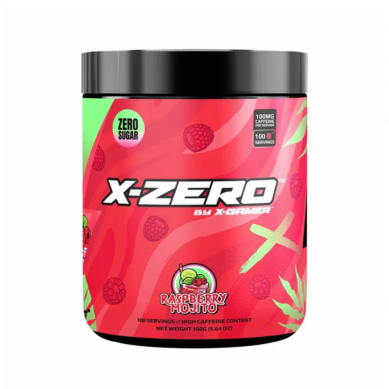 X-Zero 160 Gram Raspberry Mojito Pulver