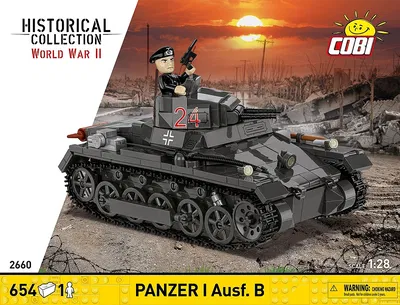 COBI-2660 Panzer I Ausf.B Stridsvagn (Frankrike 1940)