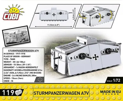 COBI-3094 Sturmpanzerwagen A7V