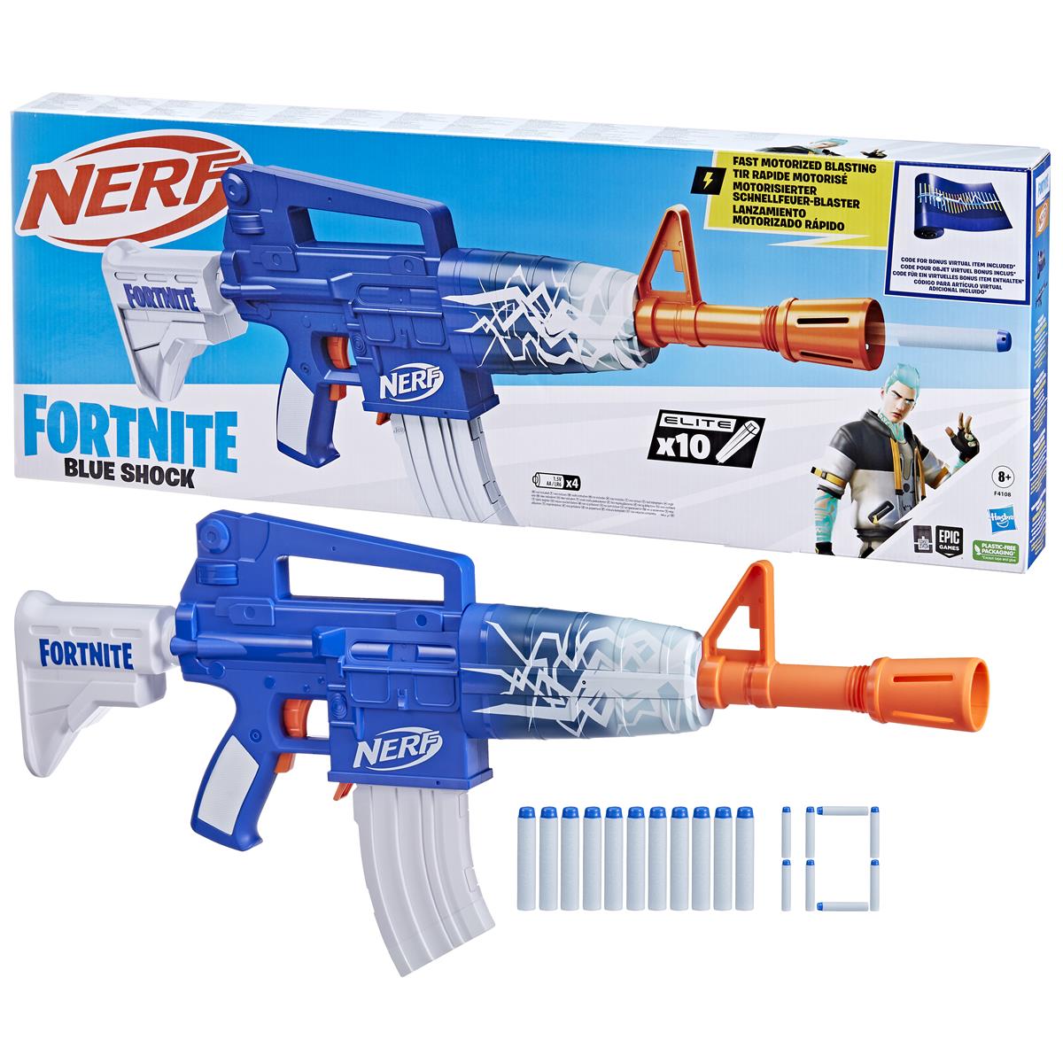 Nerf Heavy SR blaster inspired by equipment in Fortnite