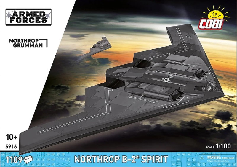 COBI-5916 Northrop B-2 Spirit Stealth Bombplan