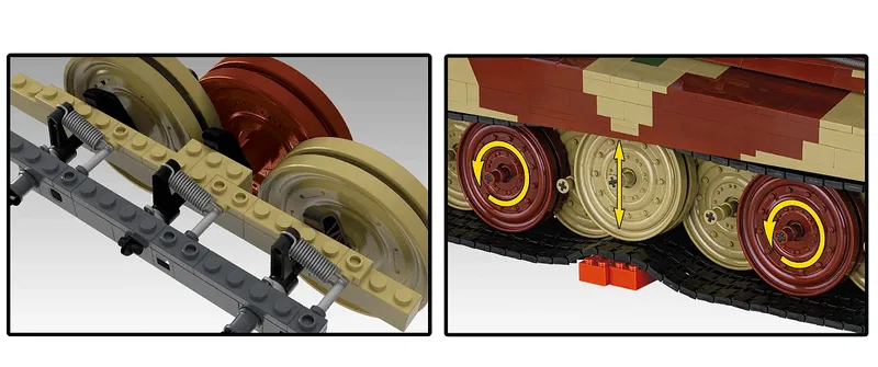 COBI-2808 Tiger II Königstiger Skala 1:12 COBI-2808 Tiger II Königstiger Skala 1:12