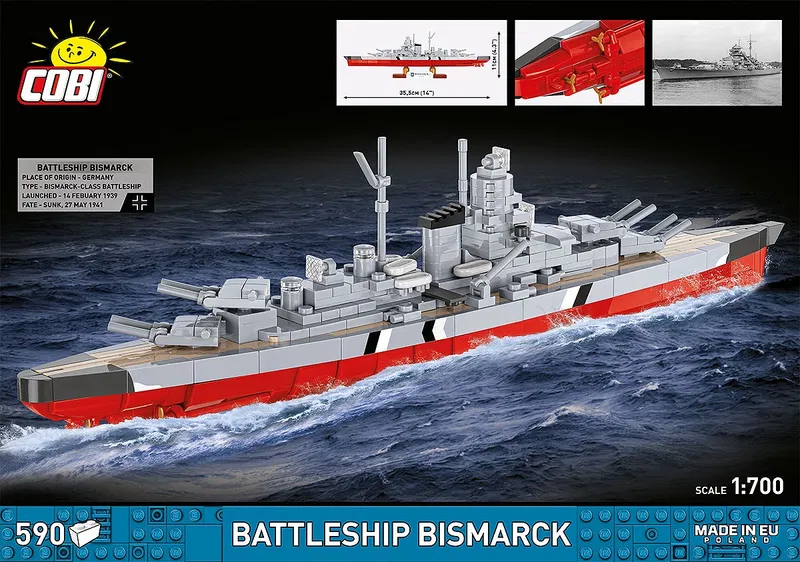 COBI-4854 Battleship Bismarck