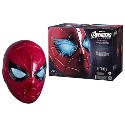 Marvel Legends Series Spiderman Electronic Helmet Avengers Endgame Iron Spider