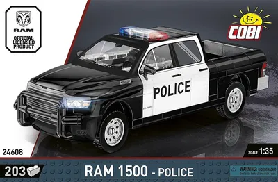 Ram 1500 Dodge Amerikansk Polisbil