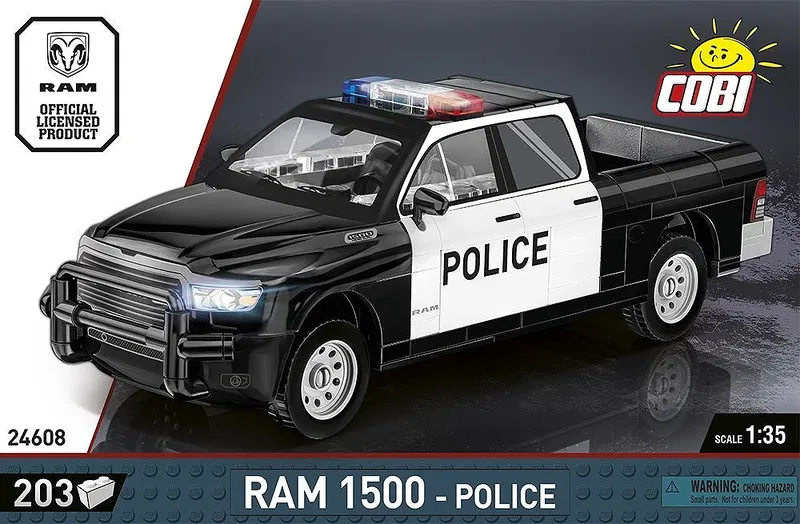 Ram 1500 Dodge Amerikansk Polisbil
