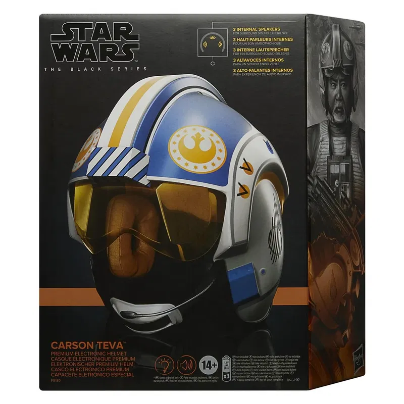 Star Wars: The Black Series Electronic Helmet Carson Teeva