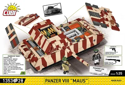 COBI-3138 Panzer VIII Maus Stridsvagn