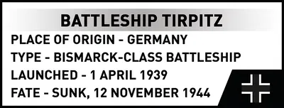 COBI-4853 Battleship Tirpitz