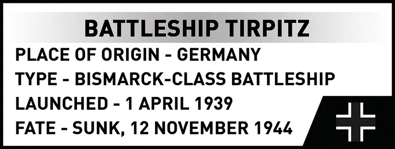 COBI-4853 Battleship Tirpitz