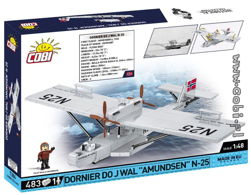 Dornier Do J Wal "Amundsen" N-25 historiskt flygplan