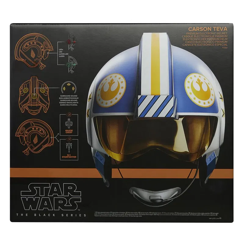 Star Wars: The Black Series Electronic Helmet Carson Teeva